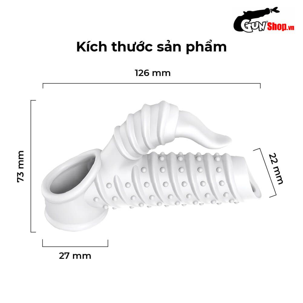 Bao cao su đôn dên Shelly Play Slink hở quy đầu