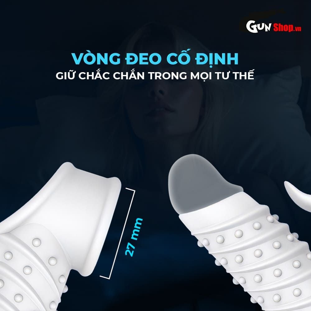 Bao cao su đôn dên Shelly Play Slink Plus hở quy đầu
