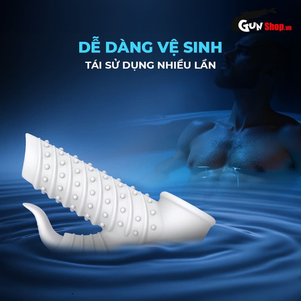 Bao cao su đôn dên Shelly Play Slink Plus hở quy đầu