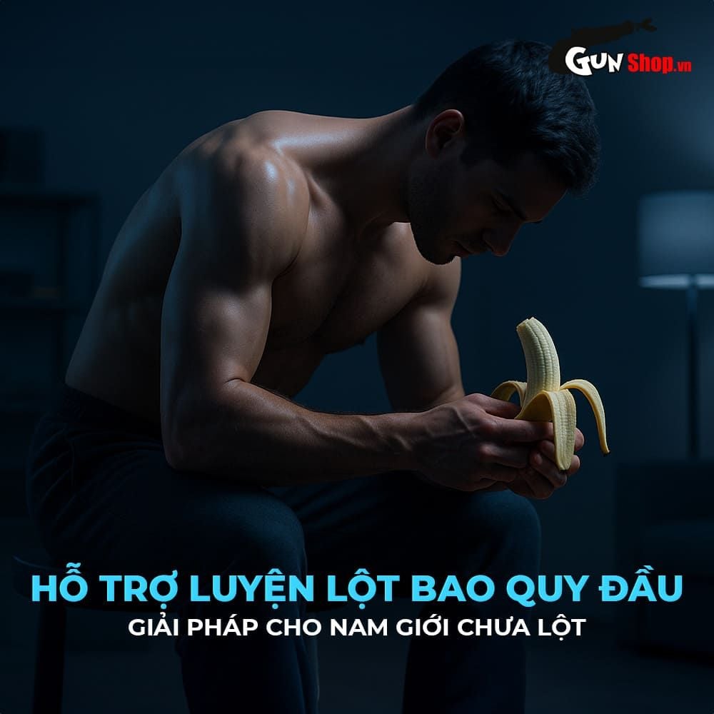 Bao cao su đôn dên Shelly Play Slink Plus hở quy đầu