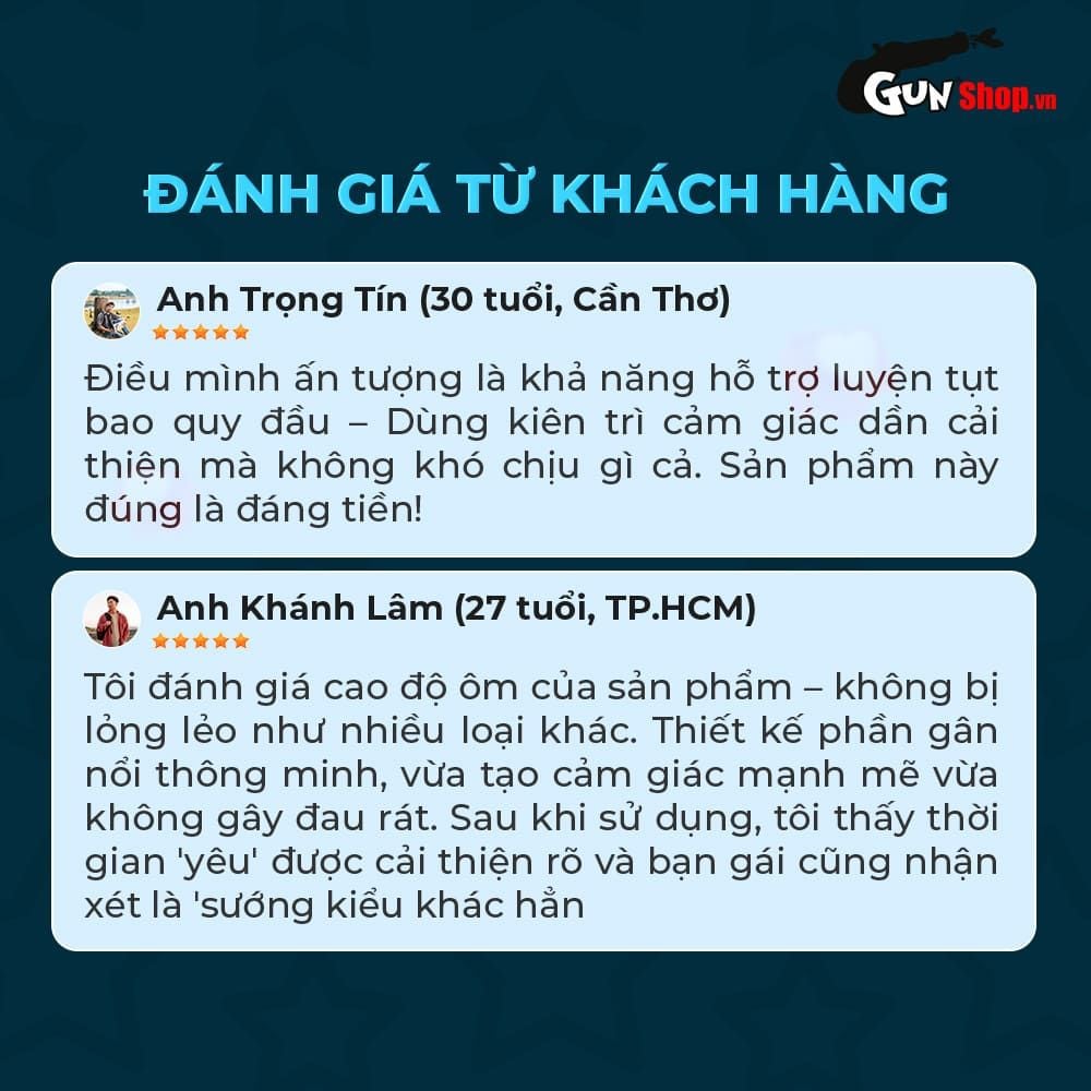 Bao cao su đôn dên Shelly Play Slink Plus hở quy đầu