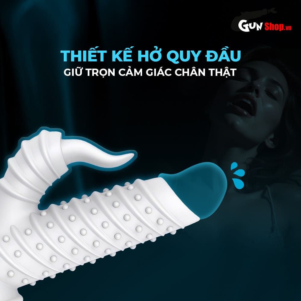 Bao cao su đôn dên Shelly Play Slink hở quy đầu