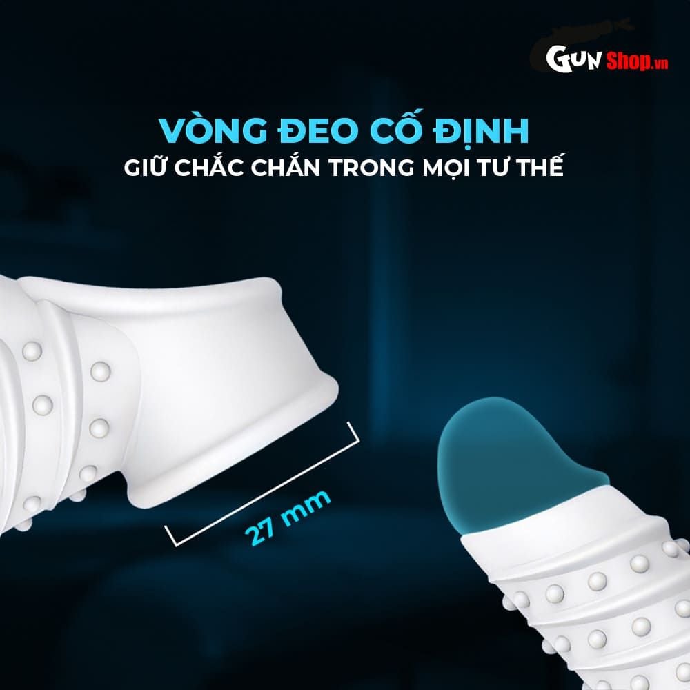 Bao cao su đôn dên Shelly Play Slink hở quy đầu