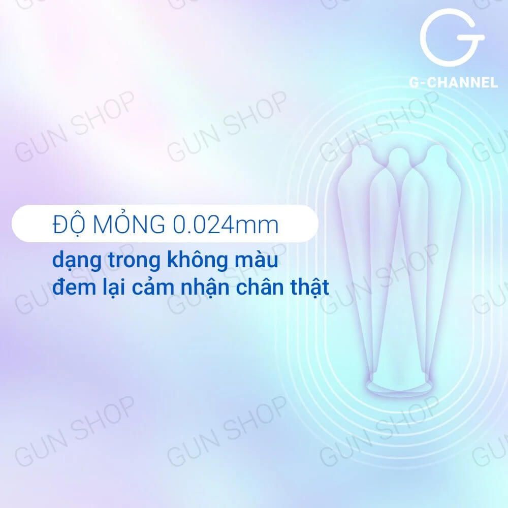 Bao cao su Durex Invisible - Siêu mỏng, mềm mịn - Hộp 10 cái