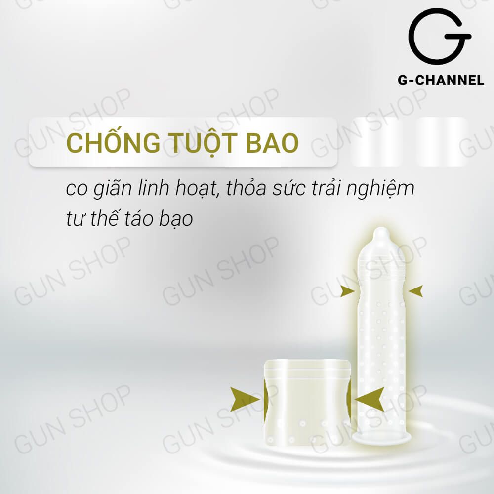 Bao cao su Innova Vàng - Kéo dài thời gian - Hộp 12 cái