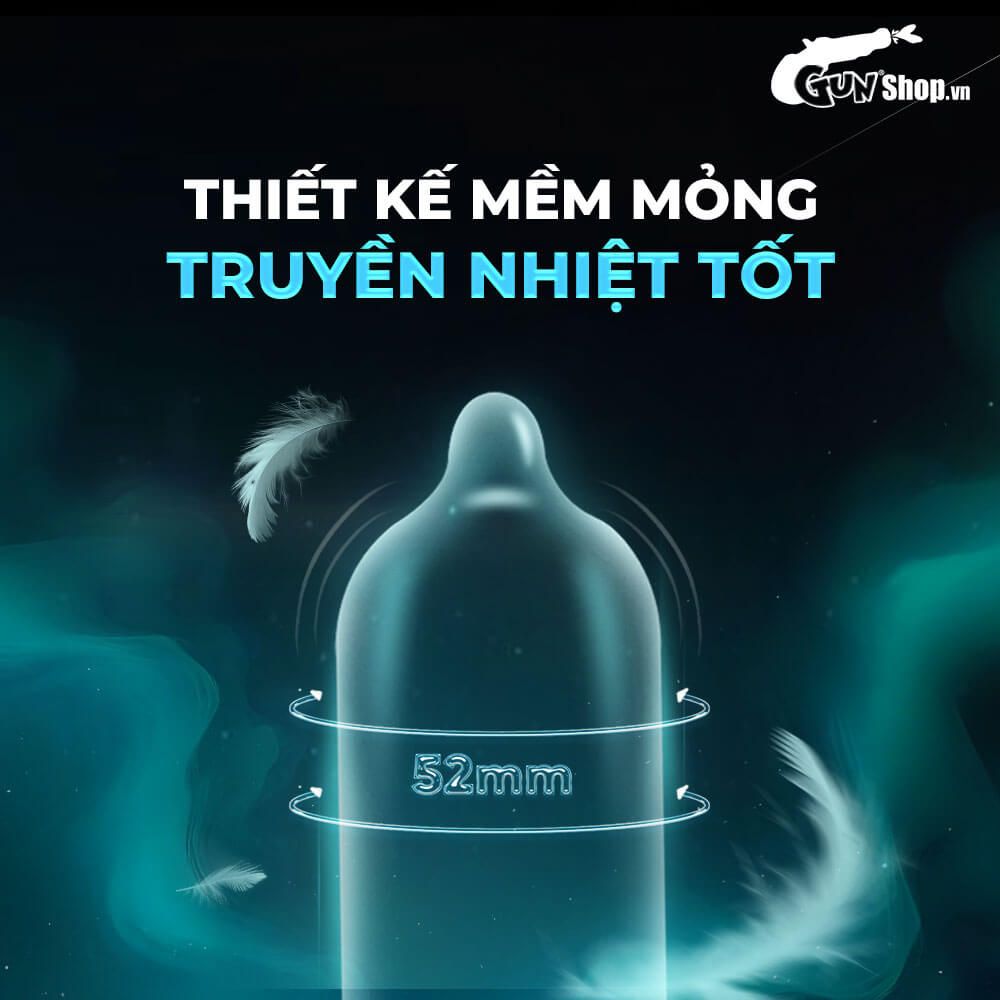 Bao cao su Juncai Classic - Mềm và mỏng - Hộp 12 cái