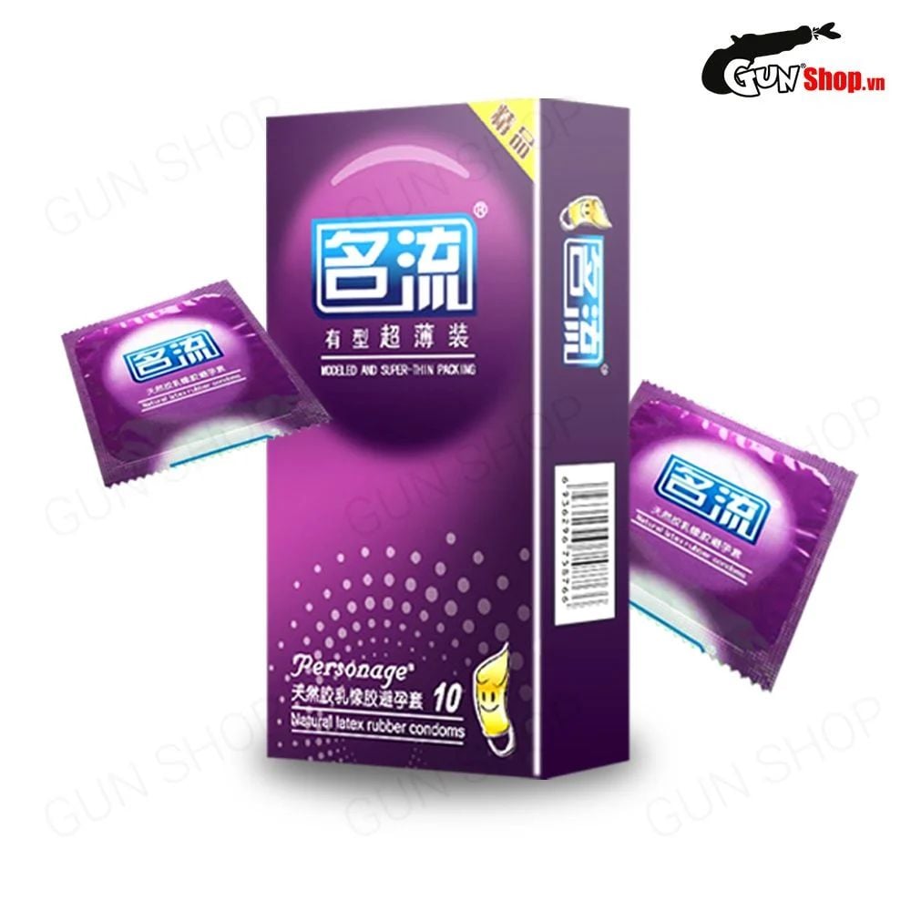 Bao cao su Mingliu Modeled And Super Thin - Siêu mỏng, hiện đại - Hộp 10 cái