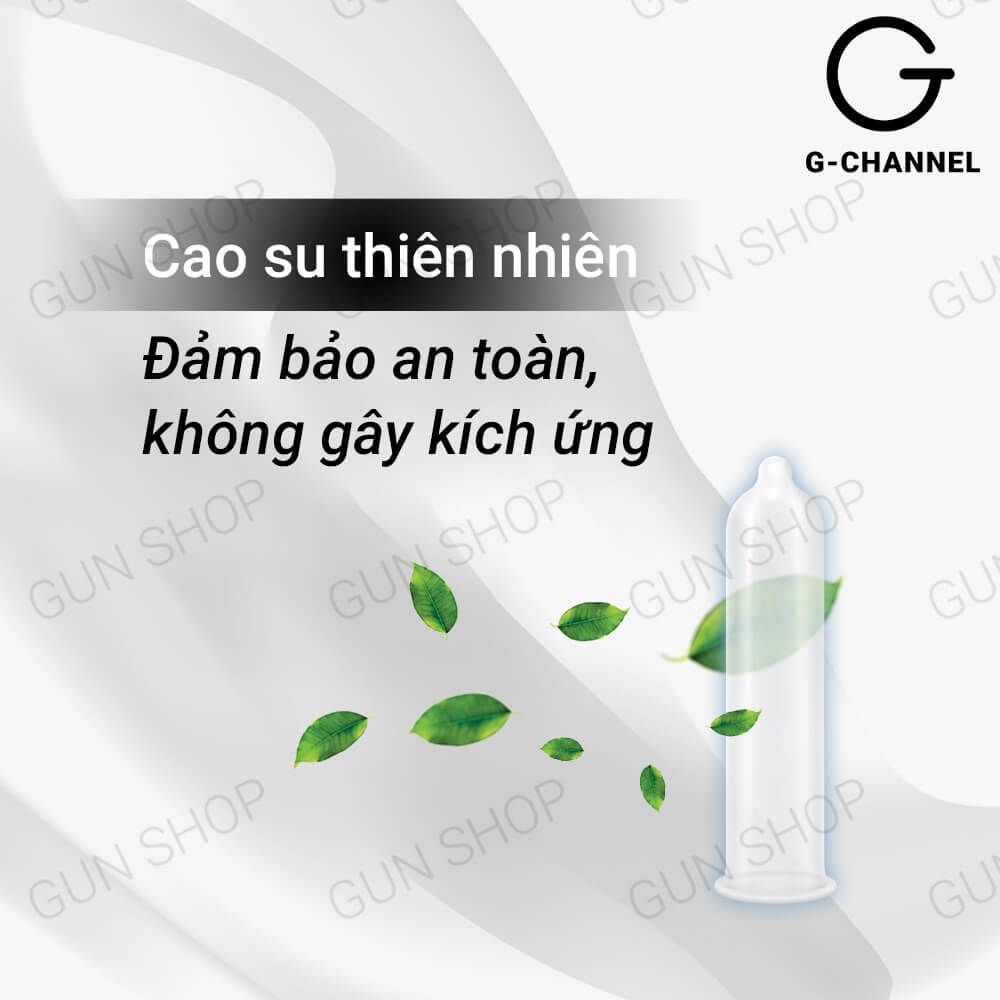 Bao cao su Combo - Mỏng mịn, không mùi - Hộp 10 cái