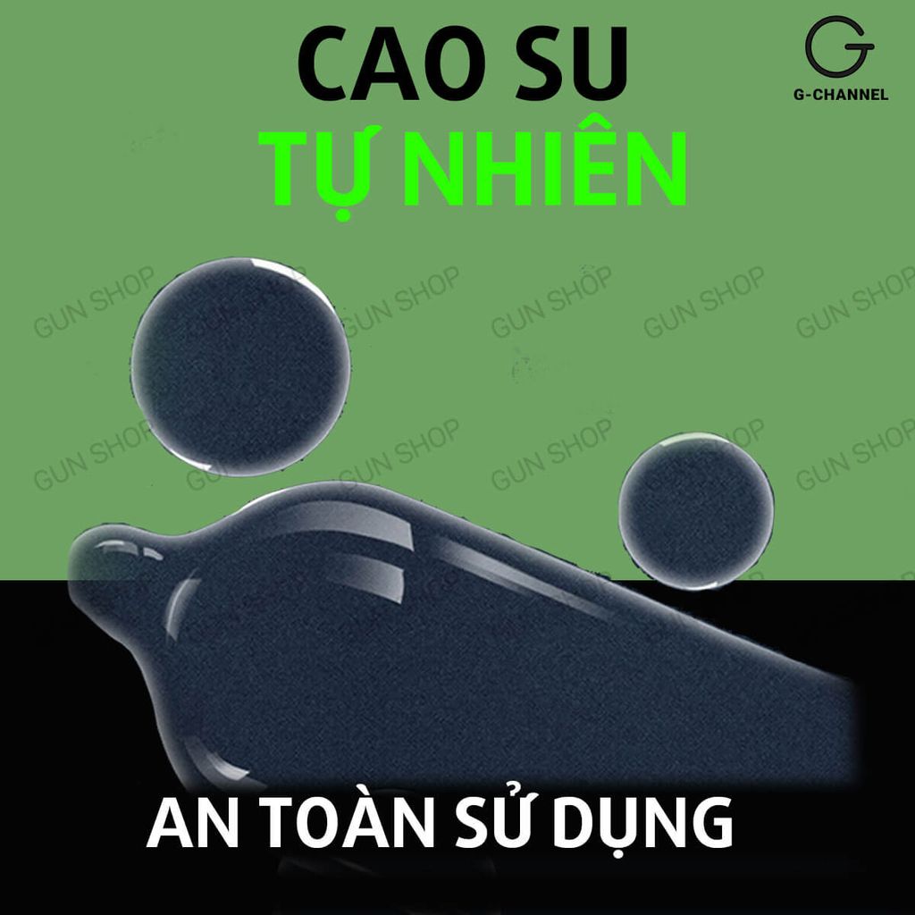 Bao cao su Kimono Long Shock - Mỏng 0.03mm, kéo dài thời gian - Hộp 12 cái