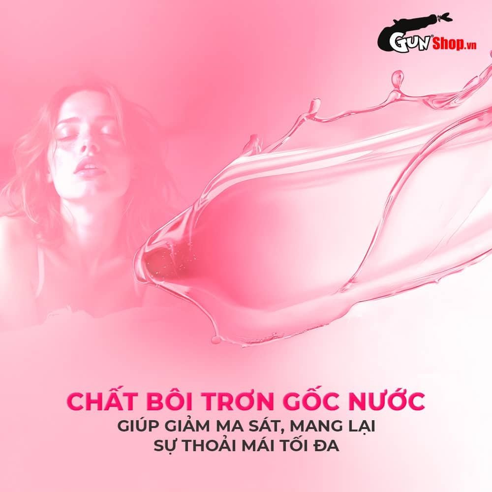 Bao cao su Okamoto 0.03 Hyaluronic Acid - Siêu mỏng, bôi trơn dưỡng ẩm - Hộp 3 cái