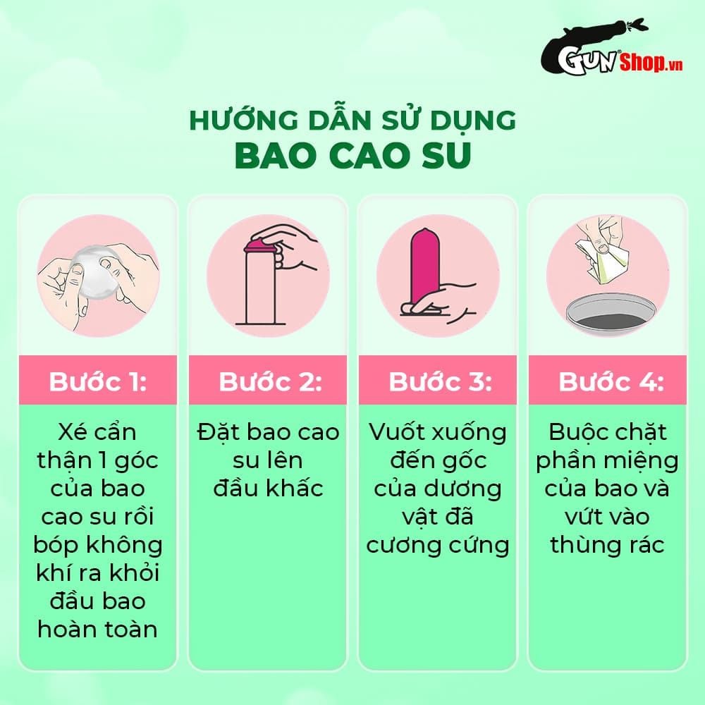 Bao cao su Okamoto Harmony - Gân sọc, siêu mỏng - Hộp 10 cái