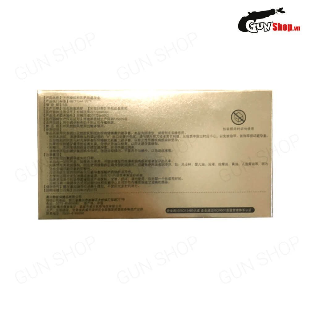 Bao cao su OLO 0.01 gân gai - Siêu mỏng, kéo dài thời gian - Hộp 10 cái
