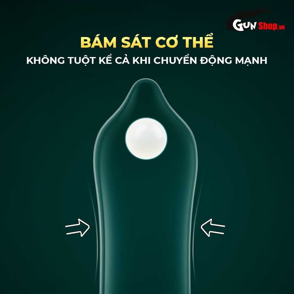 Bao cao su OLO Nai - Gai đầu - Hộp 1 cái + 1 bi silicon