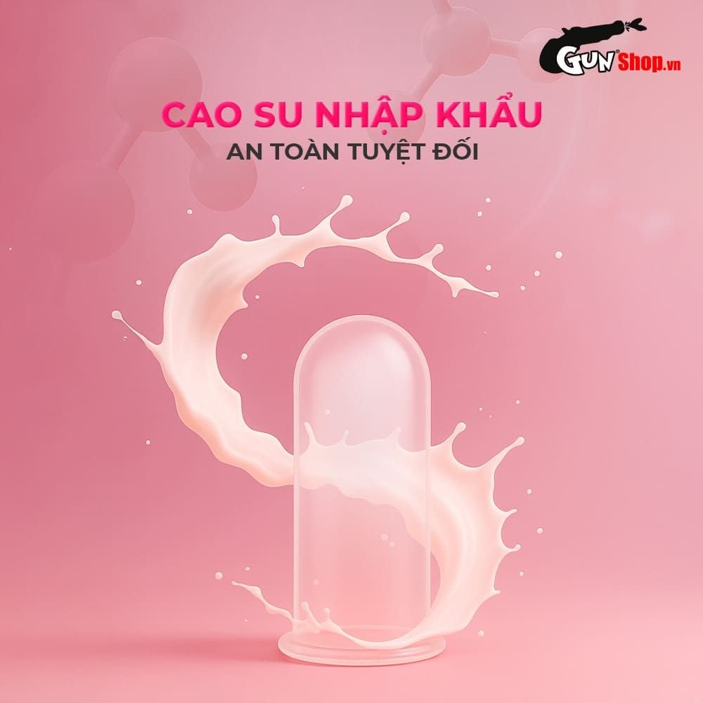 Bao cao su quan hệ miệng OLO Oral Sex - Siêu mỏng - Hộp 10 cái