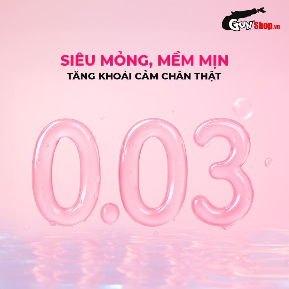 Bao cao su Shell Close Fit - Size 49mm, siêu mỏng, chống tuột, kéo dài thời gian - Hộp 10 cái