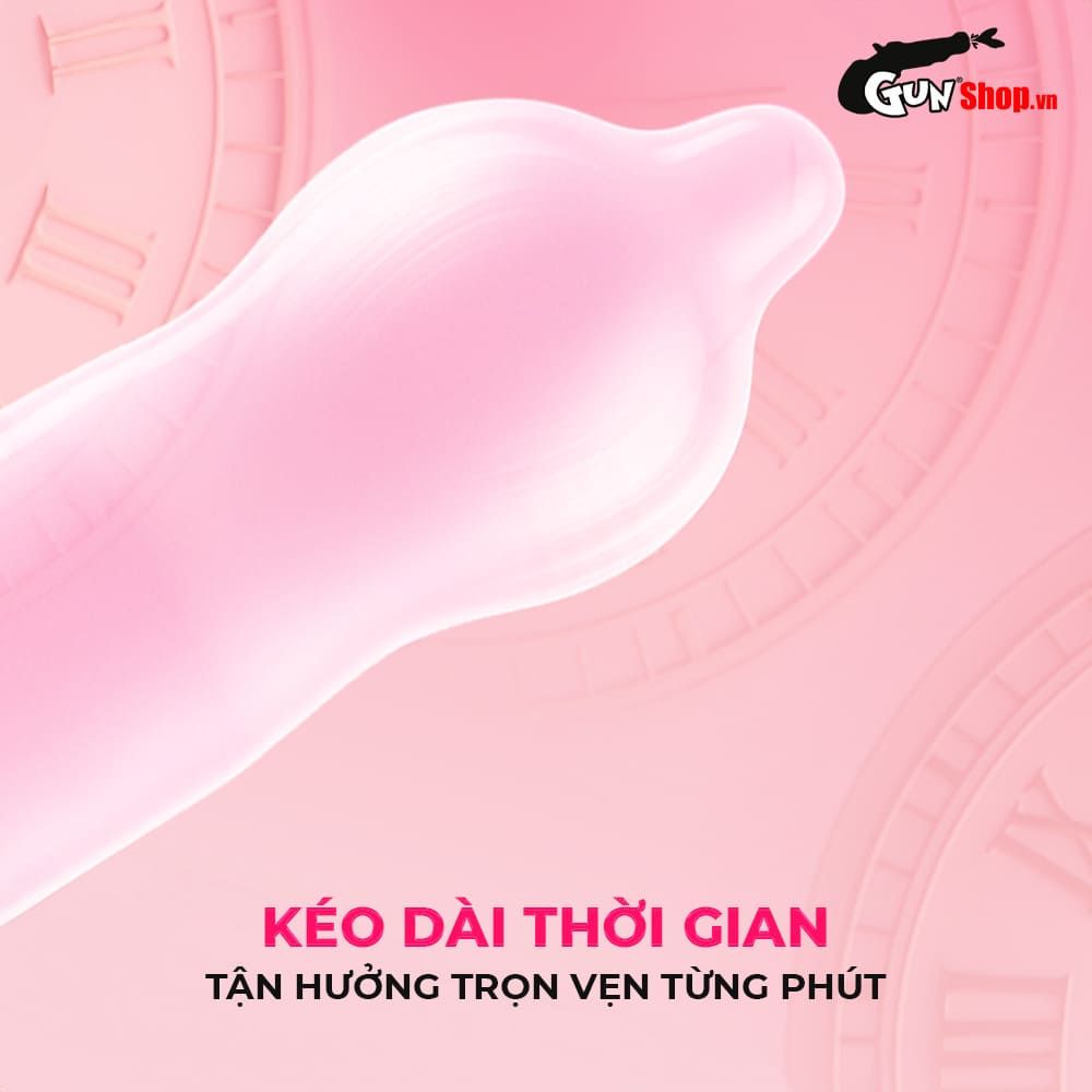 Bao cao su Shell Close Fit - Size 49mm, siêu mỏng, chống tuột, kéo dài thời gian - Hộp 10 cái