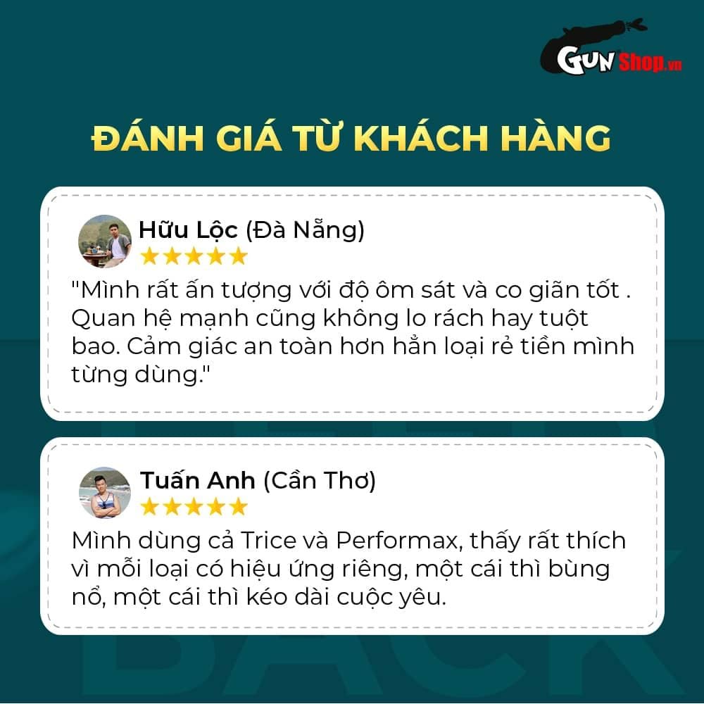 Bao cao su Shell Dino Trice - Hộp 1 bao gai, 2 vòng bi + 1 bao Shell Performax (Hộp 2 cái)