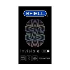 Bao cao su Shell Invisible - Siêu mỏng, chống tuột, kéo dài thời gian - Hộp 10 cái