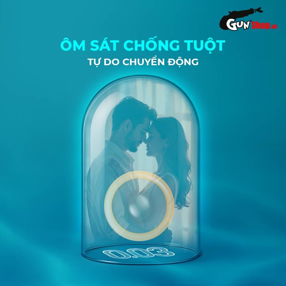 Bao cao su Shell Play Aura 6 tính năng - Hộp 10 cái + 5 vòng đeo kéo dài thời gian