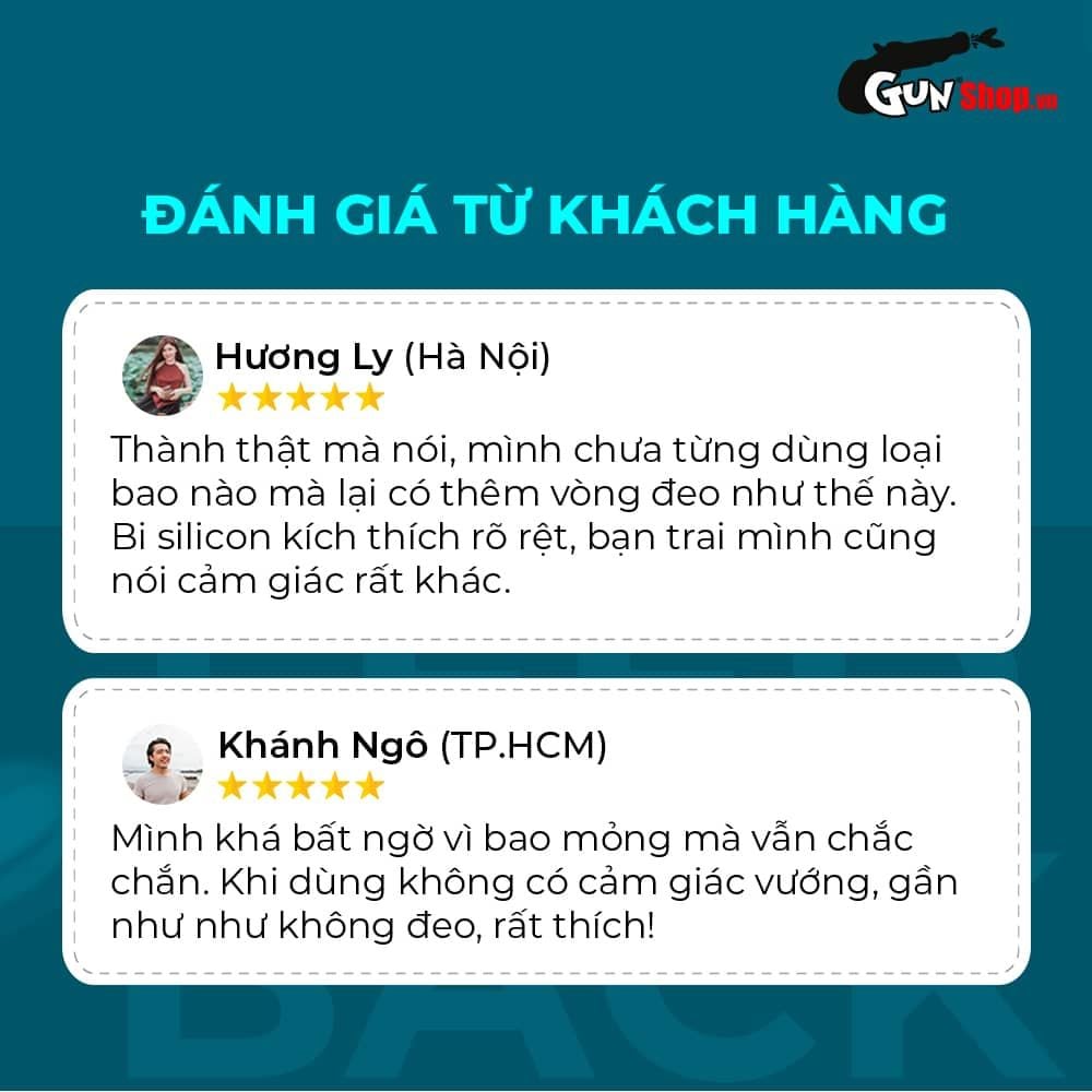 Bao cao su Shell Play Aura 6 tính năng - Hộp 10 cái + 5 vòng đeo kéo dài thời gian