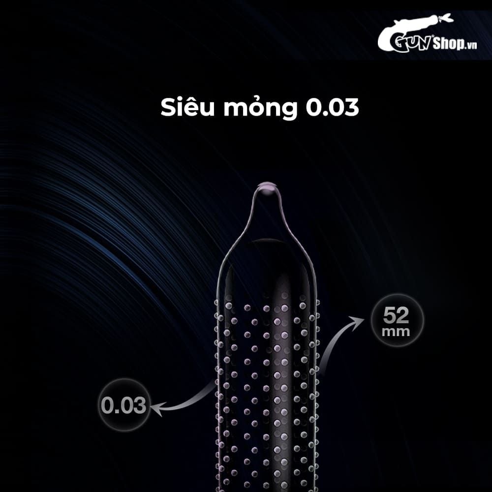 Bao cao su Shell Play Cocks 6 tính năng - Hộp 10 cái + 3 vòng đeo kéo dài thời gian