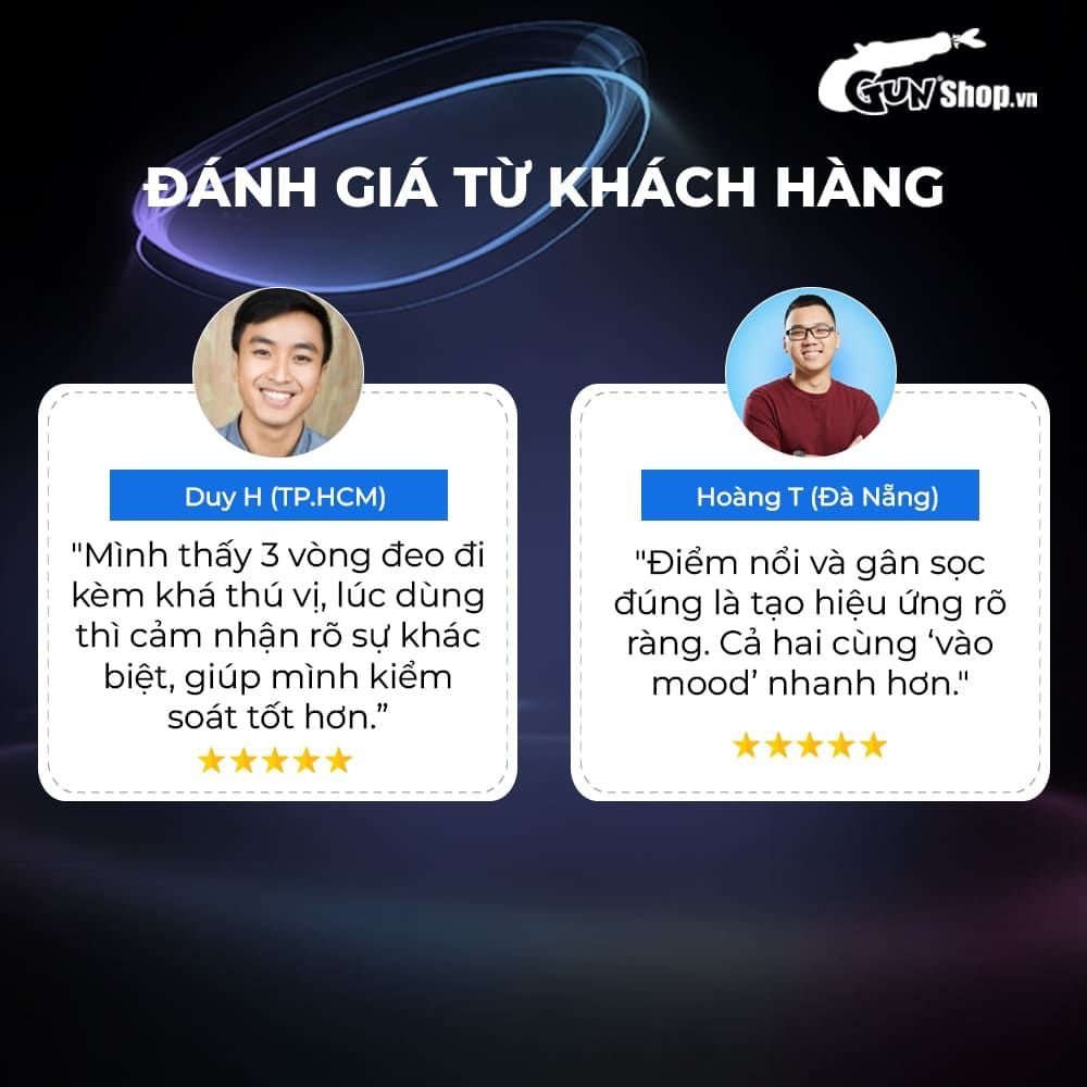 Bao cao su Shell Play Cocks 6 tính năng - Hộp 10 cái + 3 vòng đeo kéo dài thời gian