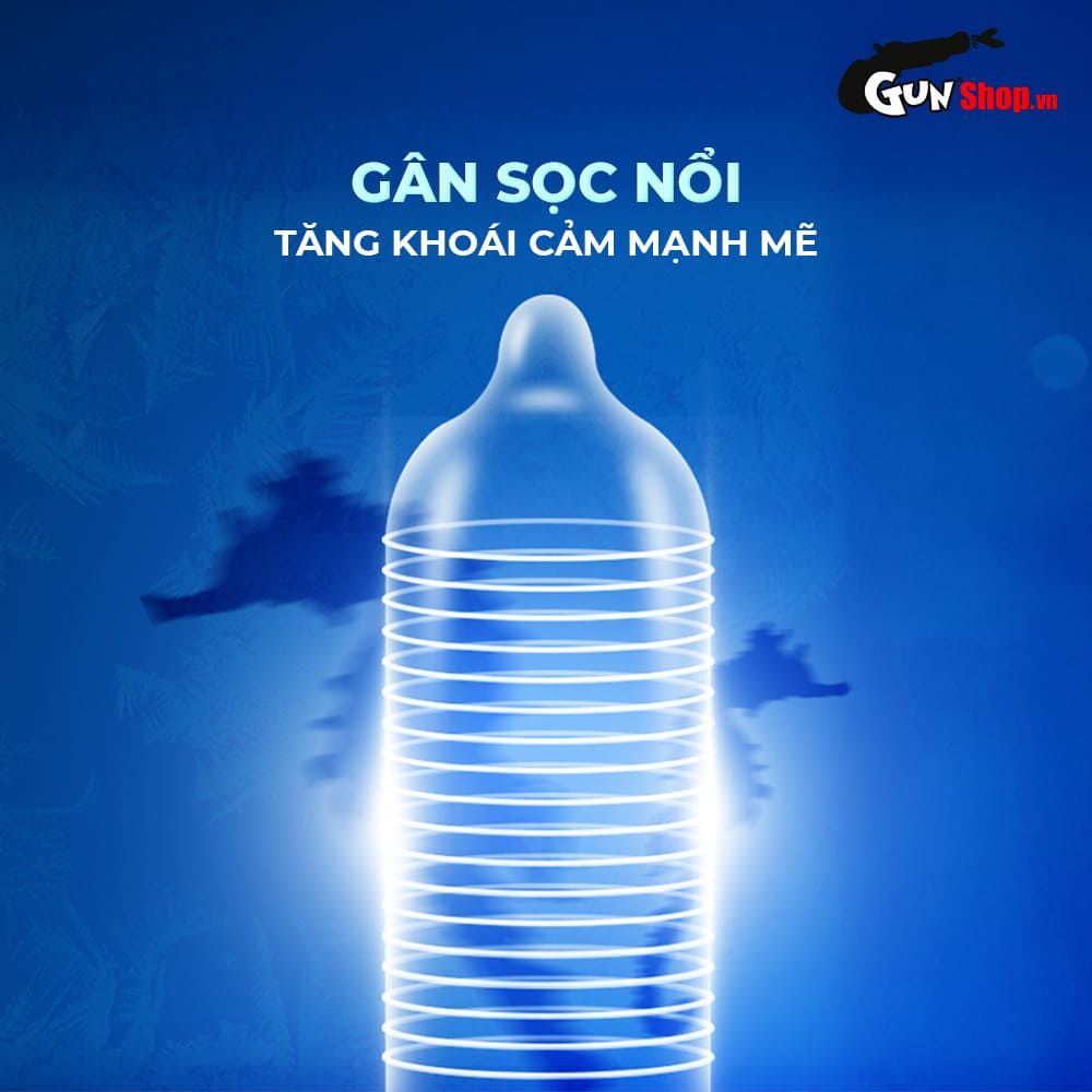 Bao cao su Shell Seahorse - Kéo dài thời gian - Hộp 10 cái