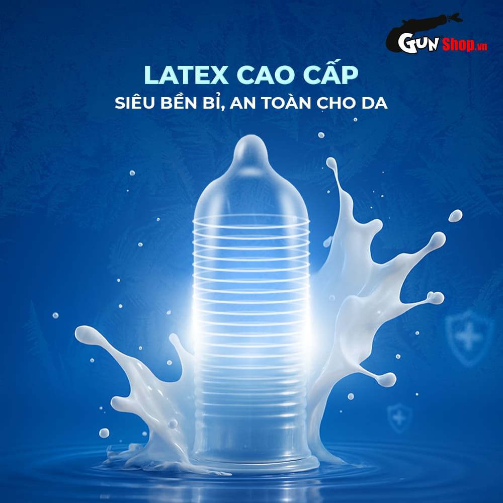 Bao cao su Shell Seahorse - Kéo dài thời gian - Hộp 10 cái