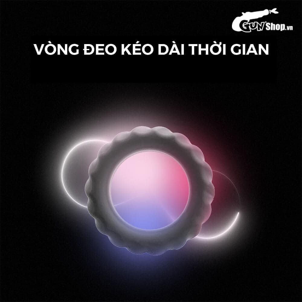 Bao cao su Shell Play Ring 6 tính năng - Hộp 10 cái + 1 vòng đeo kéo dài thời gian