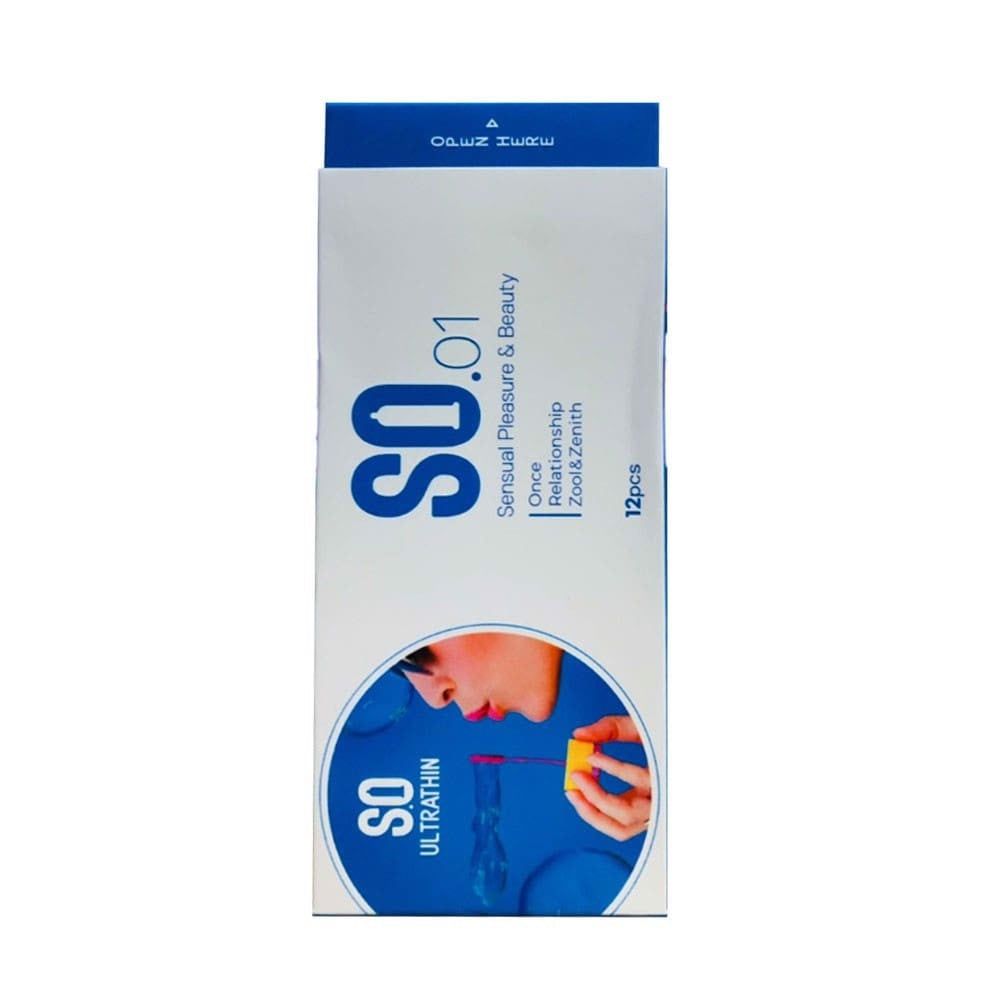 Bao cao su SO Ultrathin - Siêu mỏng - Hộp 12 cái