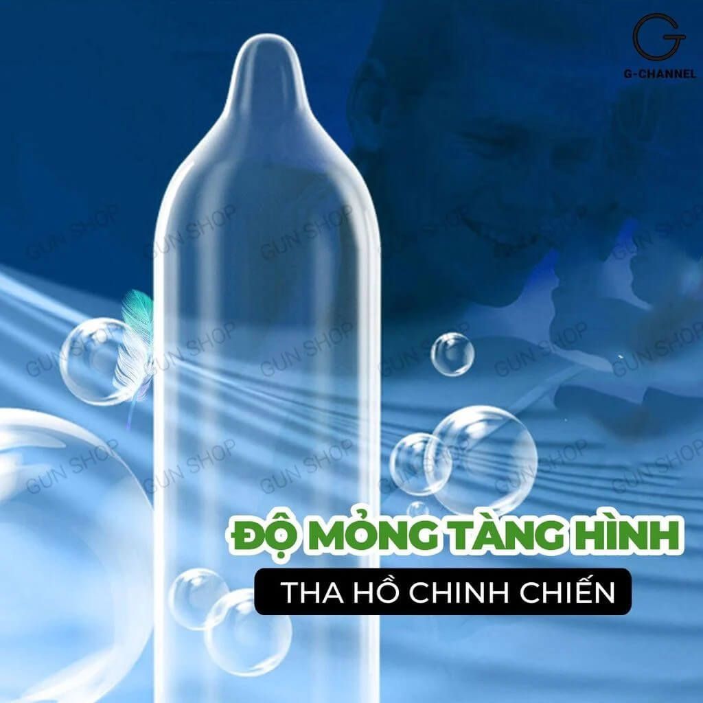 Bao cao su Toshiro Trơn - Mỏng trơn - Hộp 10 cái