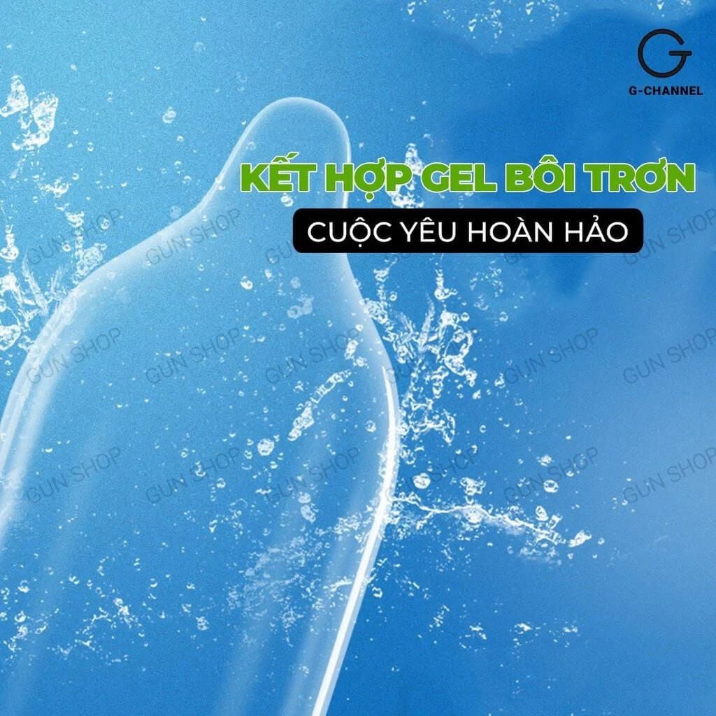 Bao cao su Toshiro Trơn - Mỏng trơn - Hộp 10 cái