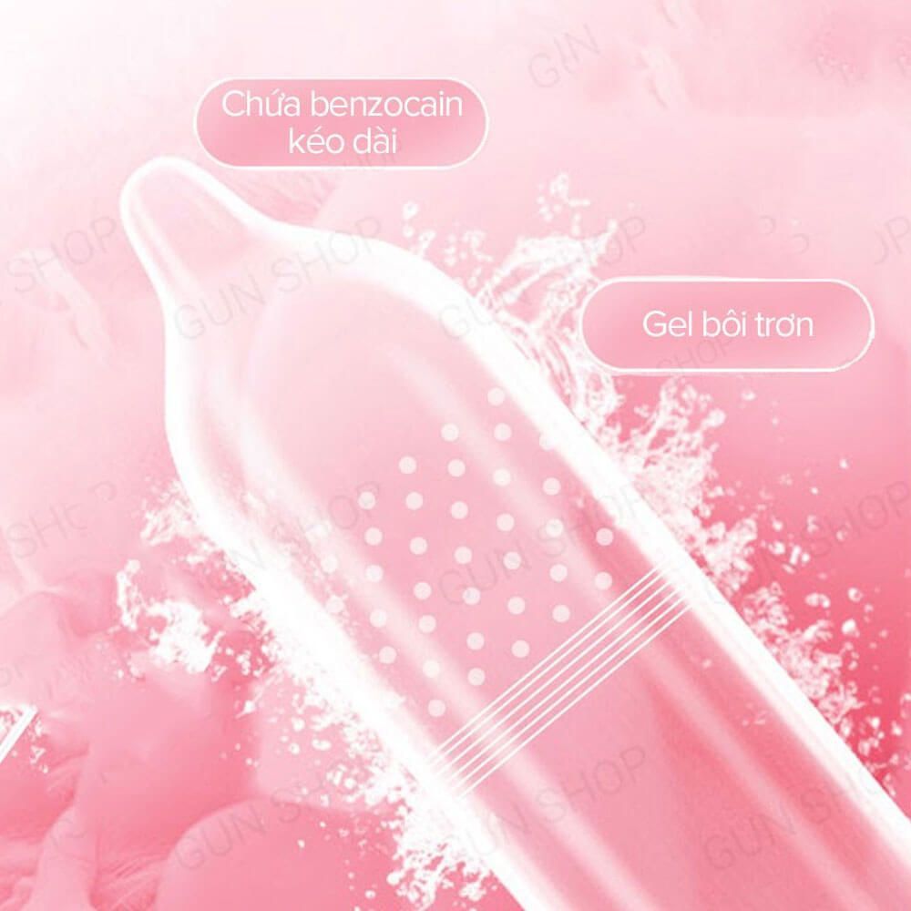 Bao cao su Up To Top  4 In Love - Kéo dài thời gian - Hộp 12 cái