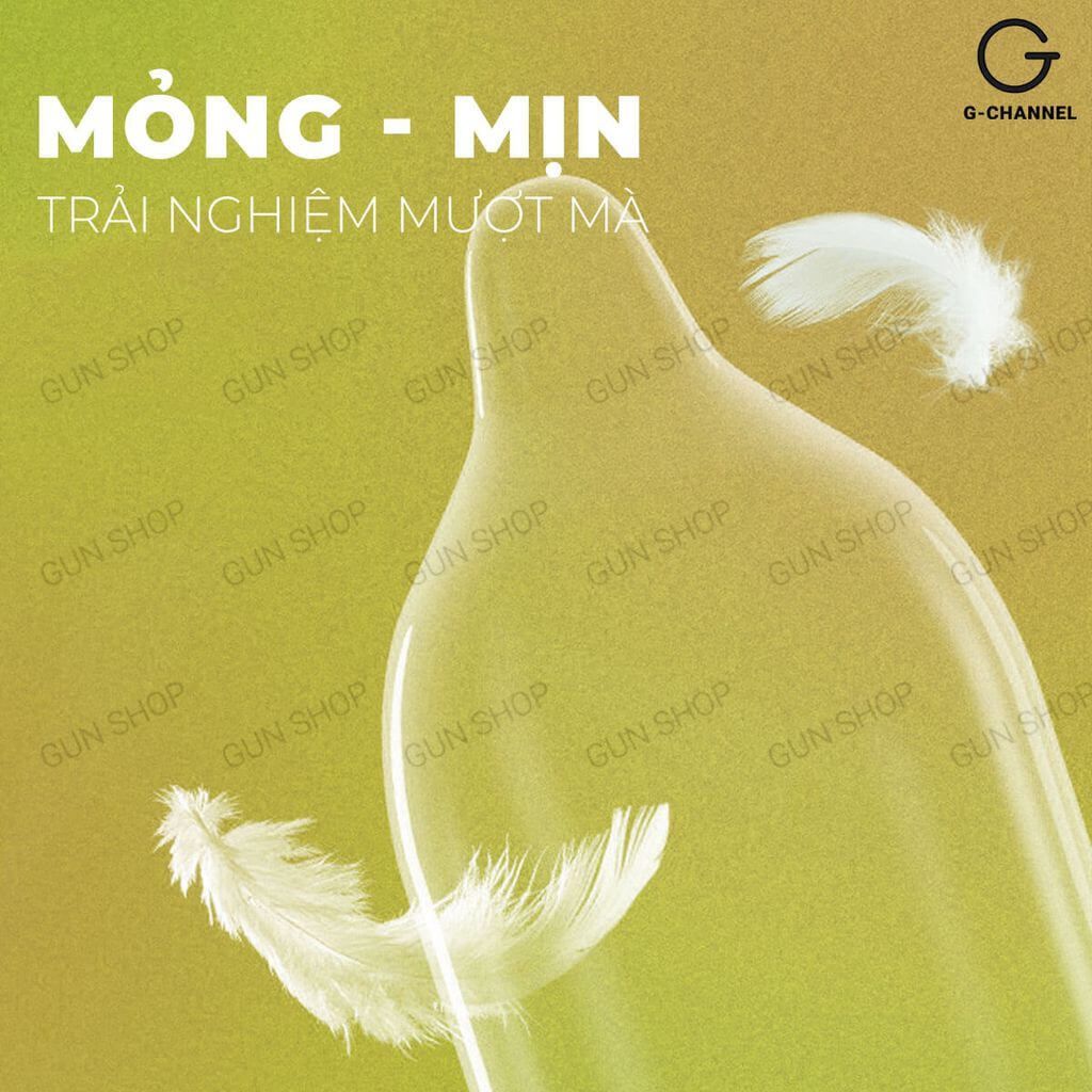 Bao cao su Viking Trơn - Mỏng trơn - Hộp 10 cái