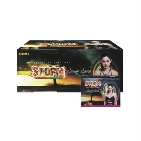 Bao cao su Storm Long Love - Kéo dài thời gian - Hộp 120 cái