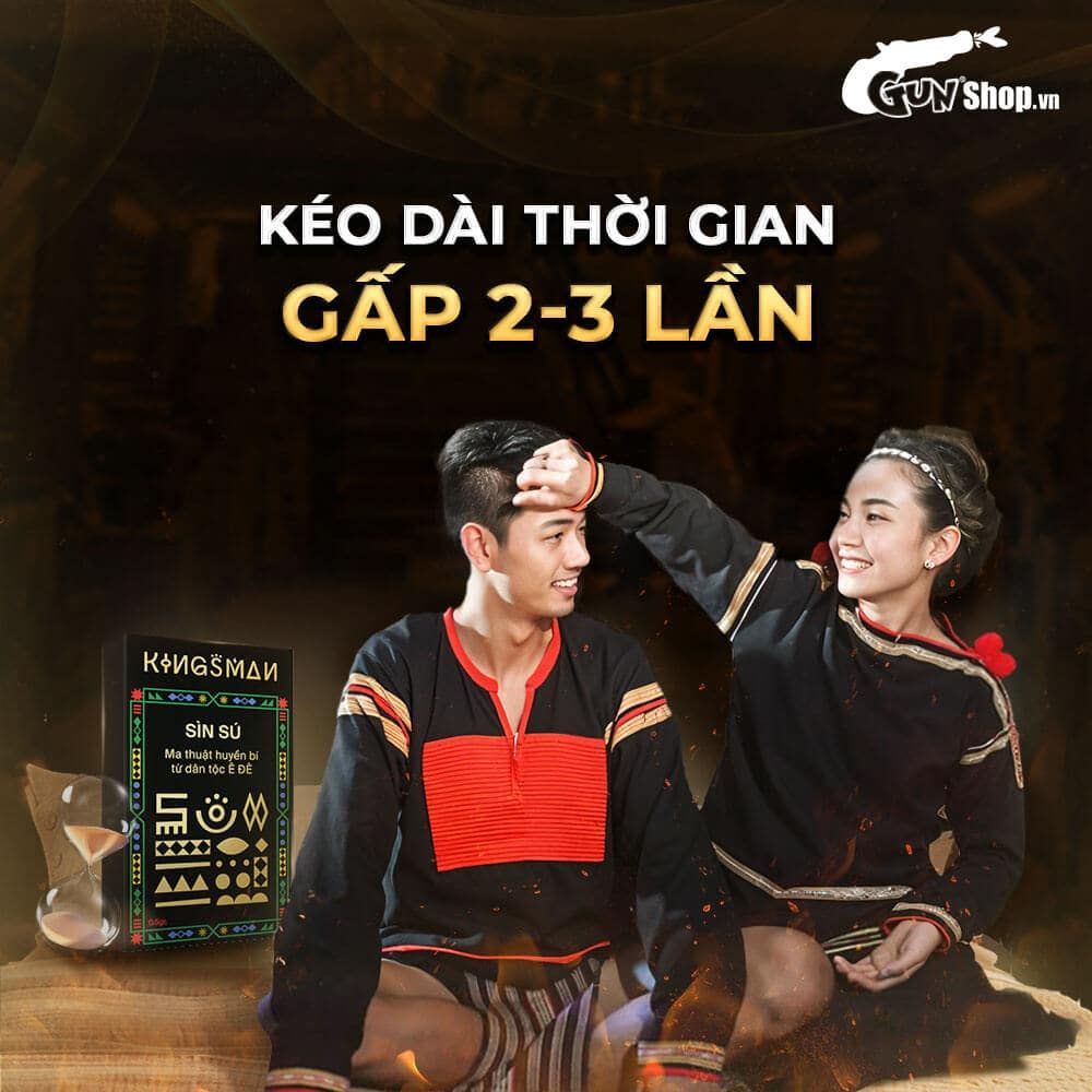 Bột sìn sú Kingsman kéo dài thời gian - Gói 0.5gr