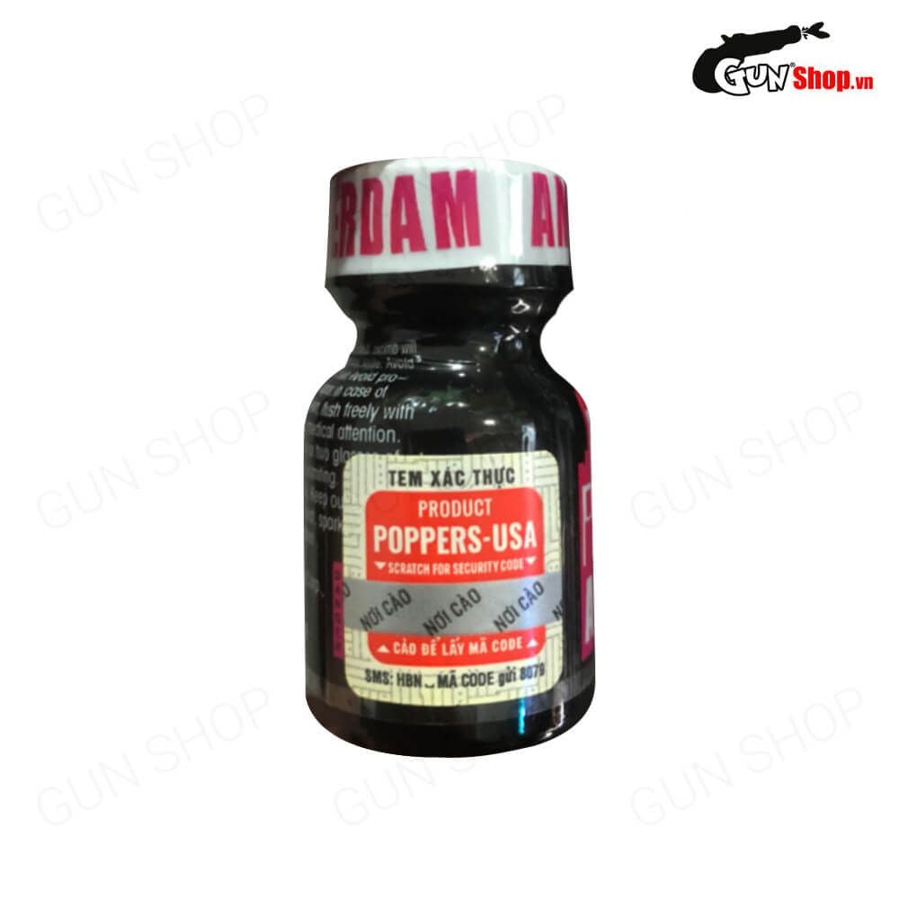 Chai hít tăng khoái cảm Popper PWD USA Amsterdam Pink - Chai 10ml