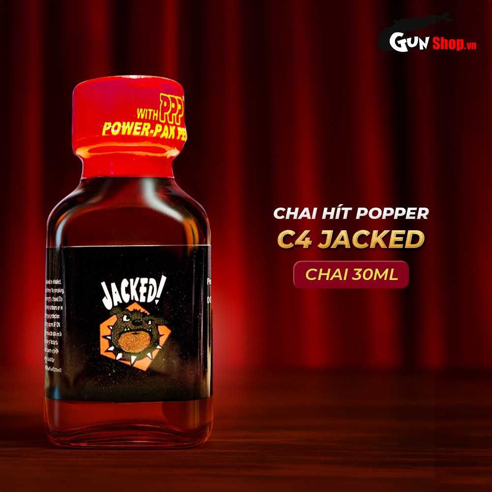 Chai hít tăng khoái cảm Popper PWD USA Jacked  - Chai 30ml