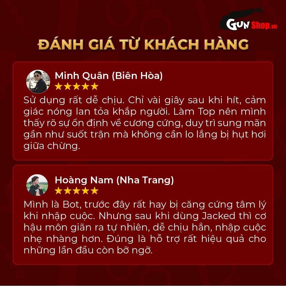 Chai hít tăng khoái cảm Popper PWD USA Jacked  - Chai 30ml