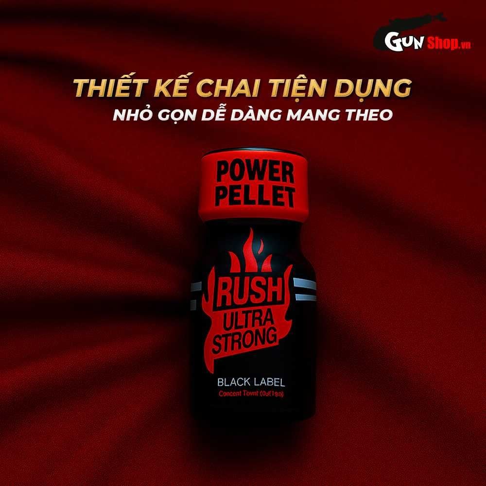 Chai hít tăng khoái cảm Popper PWD USA Rush Ultra Strong Red - Chai 10ml