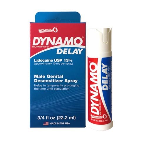 Chai xịt Mỹ Dynamo Delay kéo dài thời gian - Chai 22ml