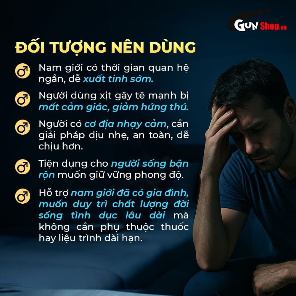 Chai xịt Powergra Triton kéo dài thời gian - Chai 30ml