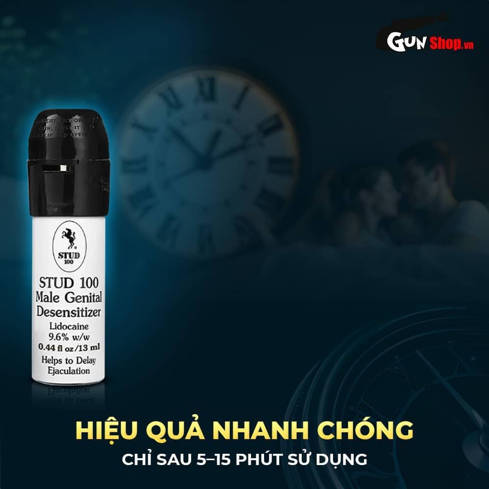 Chai xịt Stud 100 kéo dài thời gian - Chai 13ml