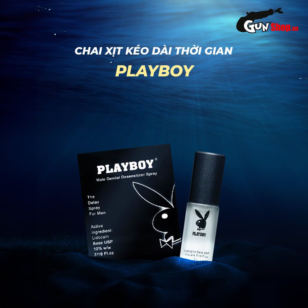 Chai xịt Playboy kéo dài thời gian - Chai 5ml