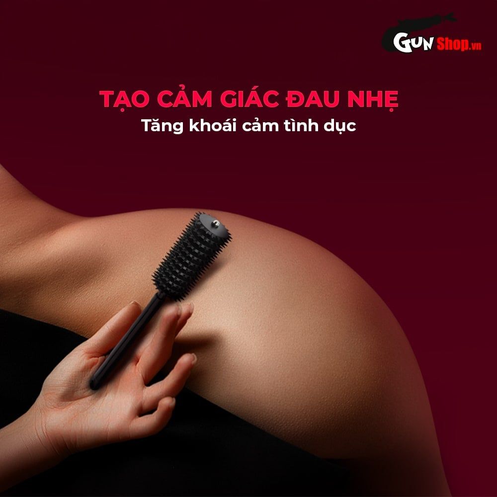 Cọ lăn gai BDSM Chisa Sins Inquisition 12 Row Spiky Pinwheel