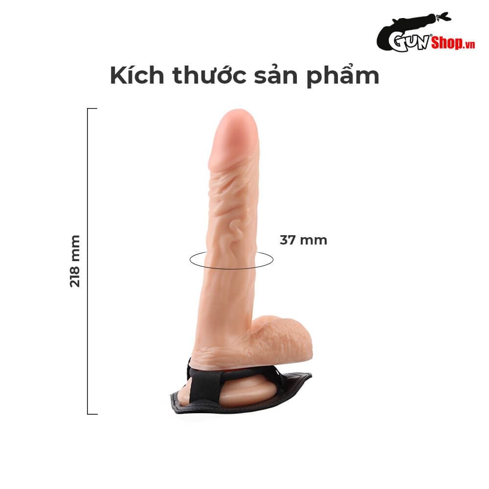 Dương vật giả có dây đeo Chisa James Deen 8.5 Inch