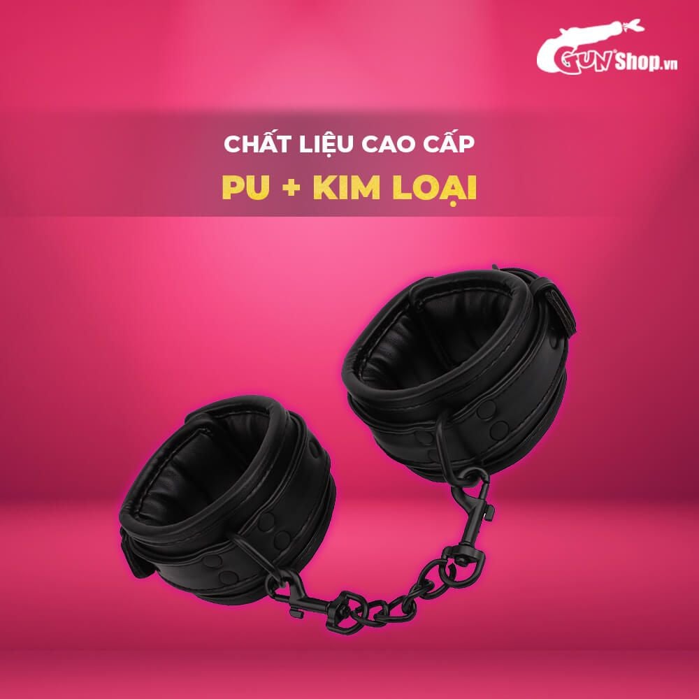 Còng tay Chisa Fierce Euphoria Deluxe Ankle Restraint Cuffs