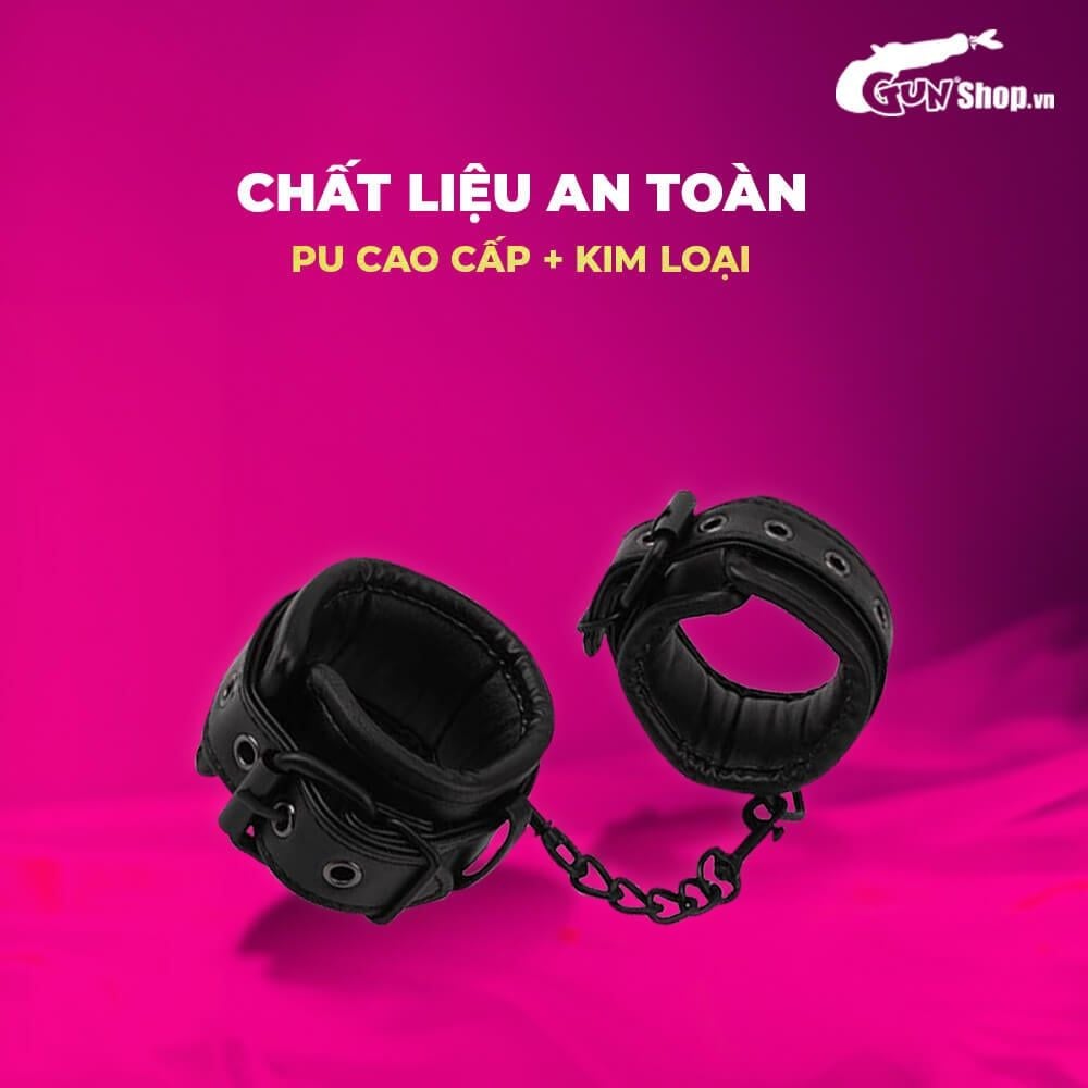 Còng tay Chisa Fierce Euphoria Deluxe Wrist Restraint Cuffs