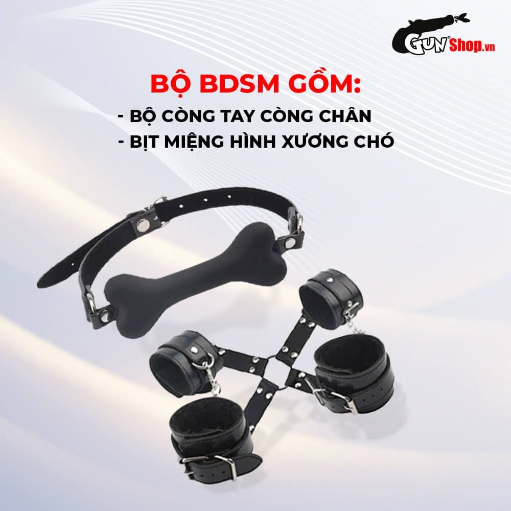 Bộ dụng cụ BDSM Chisa Behave! Luxury Fetish Fully Restrain You Lover Set
