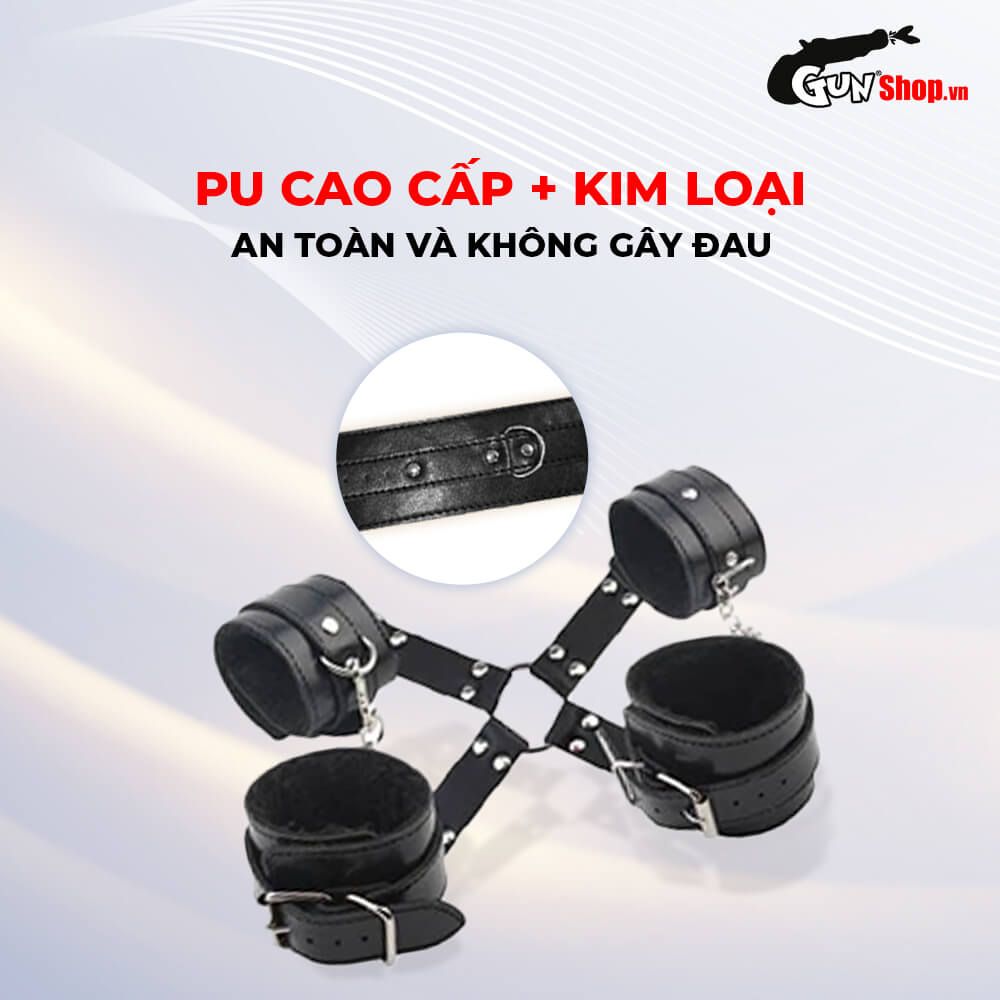 Bộ dụng cụ BDSM Chisa Behave! Luxury Fetish Fully Restrain You Lover Set